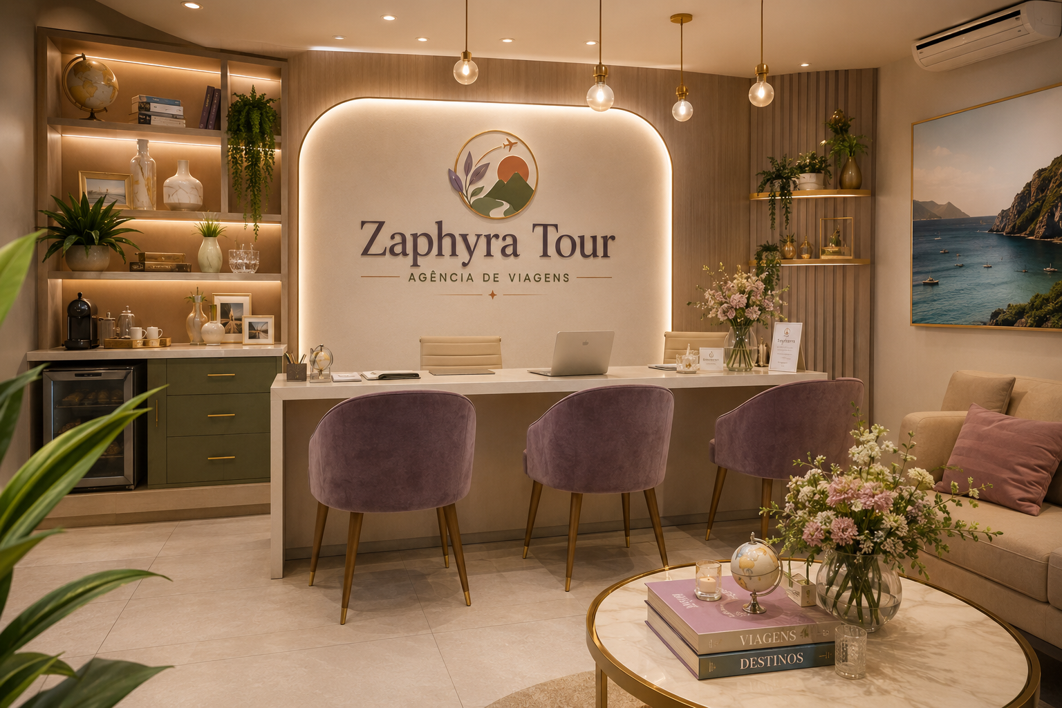 Escritório da Zephyra Tour em Trindade, Florianópolis